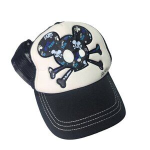 Disneyland RARE Hong Kong Pirates of the Caribbean Mickey Mouse Skull Bones Hat